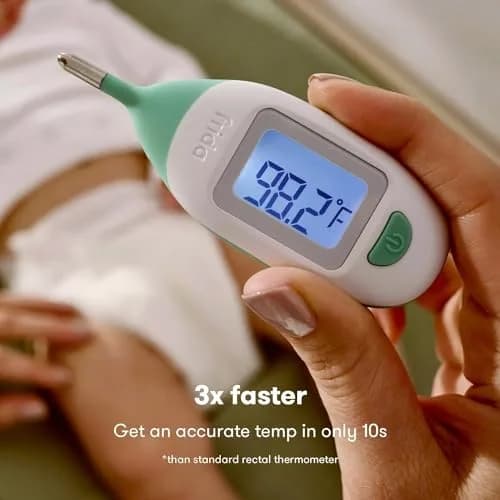 Frida Baby Medi Frida Accu-Dose Pacifier Medicine Dispenser & Digital Thermometer | Hospital-Style Comfort & 10-Sec Fever Read thumbnail 5