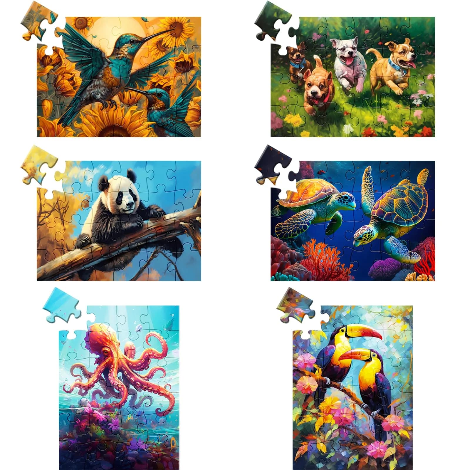 WSCXSC 24 Large Piece Puzzle for Seniors | Dementia & Elderly Friendly, Easy & Bright Colors (70-120 chars) — 24A Large Pieces