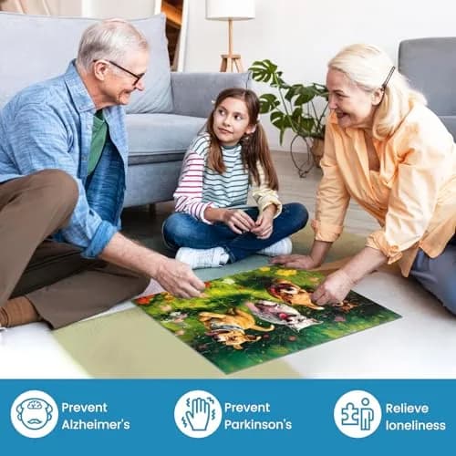 WSCXSC 24 Large Piece Puzzle for Seniors | Dementia & Elderly Friendly, Easy & Bright Colors (70-120 chars) thumbnail 7