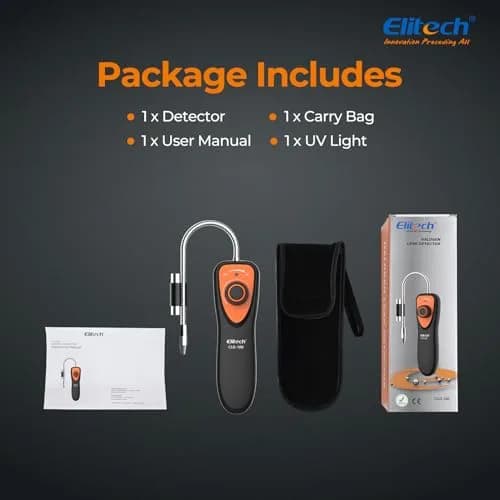 Elitech CLD-100 Refrigerant Leak Detector with UV Light | 8.26 inch Probe, 0.21oz/yr Sensitivity thumbnail 7