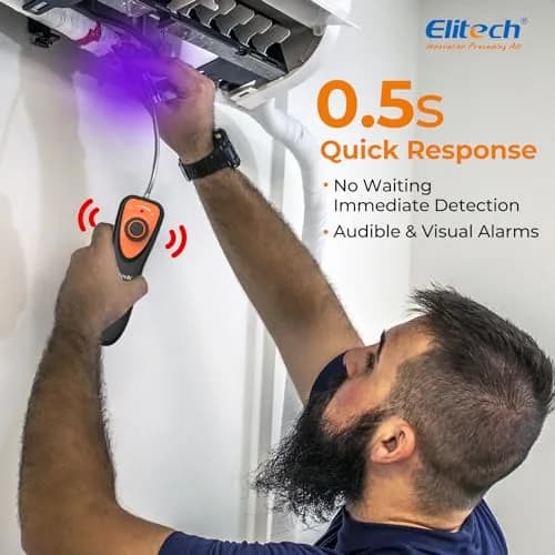 Elitech CLD-100 Refrigerant Leak Detector with UV Light | 8.26 inch Probe, 0.21oz/yr Sensitivity thumbnail 3