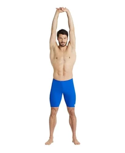 ARENA Feel Men's Dynamo Swim Jammer Knee-Length Swimwear Royal Blue | Chlorine-Resistant, Quick-Drying, US Size 40 thumbnail 6