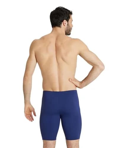 ARENA Feel Men's Dynamo Swim Jammer Knee-Length Swimwear Navy 24 | Chlorine-Resistant, Quick-Drying thumbnail 2