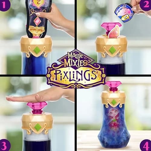 Magic Mixies Pixlings Faye The Fairy Pixling | Create & Reveal 6.5" Doll with Potion Magic thumbnail 4