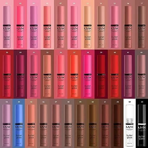 NYX PROFESSIONAL MAKEUP Butter Gloss Lip Gloss, Licorice (Black) 8ml (0.27 Fl Oz) | Sheer to Medium Coverage thumbnail 8