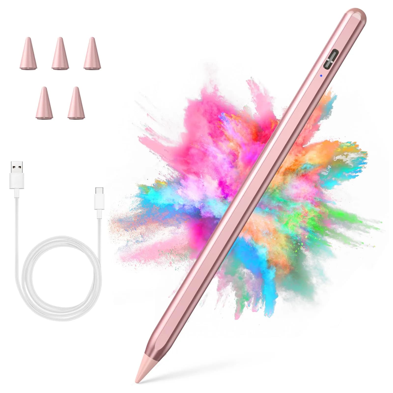 COO Stylus Pen for iPad 2018-2024 | Palm Rejection, Fast Charge, Compatible with iPad Pro, Air, Mini - main product image
