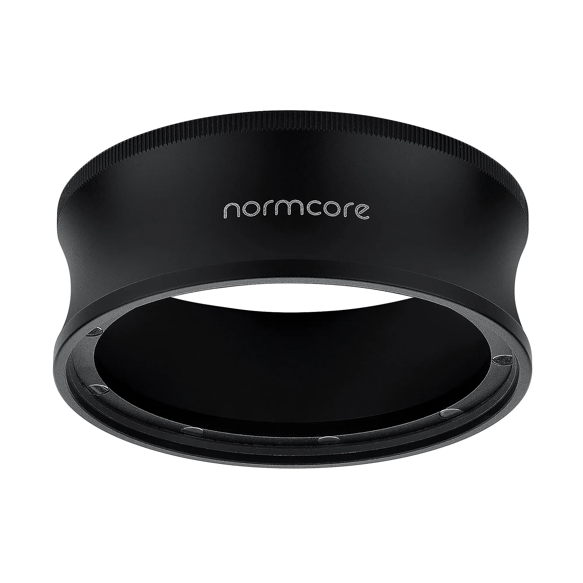 Normcore 54mm Magnetic Dosing Funnel V2 Black | Precision Espresso Coffee Dosing Ring with 9 Neodymium Magnets — Black