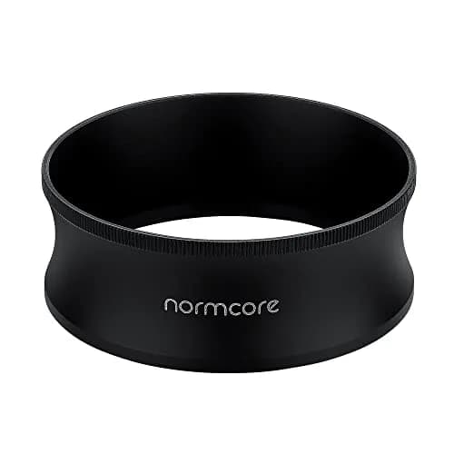 Normcore 54mm Magnetic Dosing Funnel V2 Black | Precision Espresso Coffee Dosing Ring with 9 Neodymium Magnets thumbnail 7