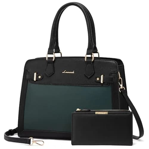 LOVEVOOK Handbags for Women, PU Leather Tote & Shoulder Bag | Spacious, Stylish & Durable thumbnail 1