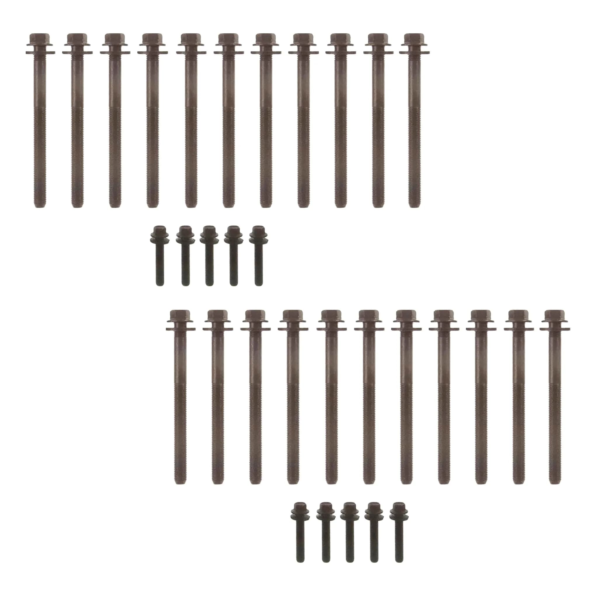 Fel-Pro Head Bolt Set (Pack of 2) M12 Hex Steel for Engines | High-Quality OEM Fit - main product image