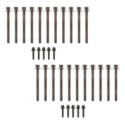 Fel-Pro Head Bolt Set (Pack of 2) M12 Hex Steel for Engines | High-Quality OEM Fit thumbnail 1