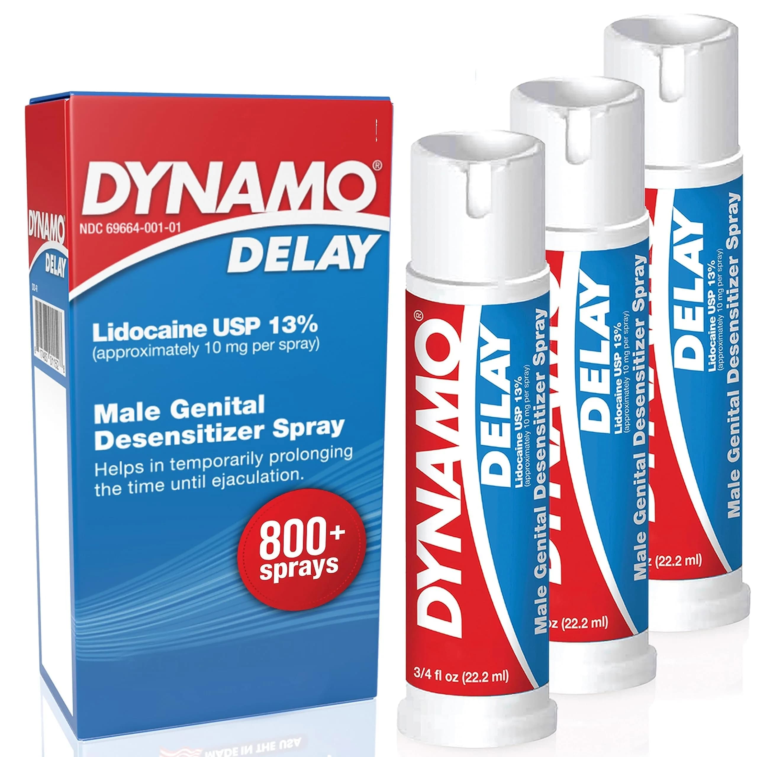 Screaming O Dynamo Delay Desensitizing Spray for Men | Over 270 Sprays, Prolong Climax, Reduce Sensitivity, Made in USA — Lotion