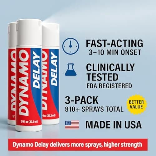 Screaming O Dynamo Delay Desensitizing Spray for Men | Over 270 Sprays, Prolong Climax, Reduce Sensitivity, Made in USA thumbnail 2