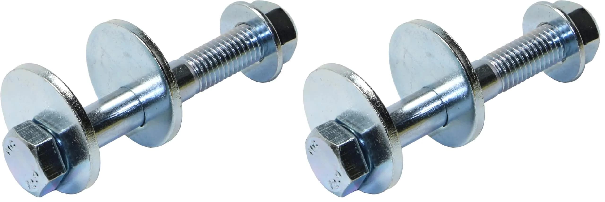 MOOG K100132 Steering Pinion Angle Adjusting Bolt (Pack of 2) | Precision Cam Bolt for Dodge Ram 2000-2009 | Silver Aluminum