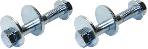 MOOG K100132 Steering Pinion Angle Adjusting Bolt (Pack of 2) | Precision Cam Bolt for Dodge Ram 2000-2009 | Silver Aluminum thumbnail 1