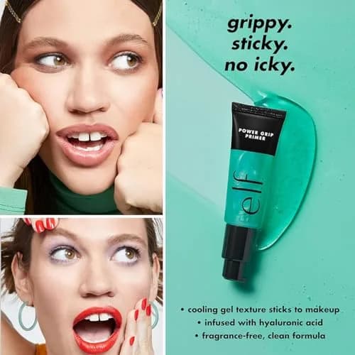 e.l.f. Power Grip Primer Mini 15ml (0.5 Fl Oz) | Vegan & Cruelty-Free Makeup Primer for All Skin Types thumbnail 3