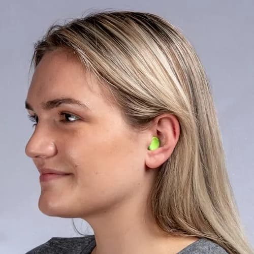 Soothers Moisturizing Foam Earplugs 200 Pair | Hydrating, Soft Fit, NRR 33dB, PVC-Free thumbnail 4