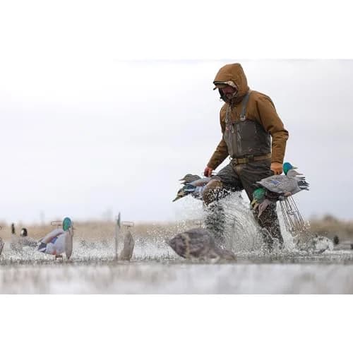 Higdon Outdoors Flats | Mallard Duck Silhouette Decoys for Waterfowl Hunting | Lightweight Weather Resistant 12 Pack thumbnail 7