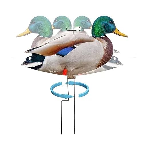 Higdon Outdoors Flats | Mallard Duck Silhouette Decoys for Waterfowl Hunting | Lightweight Weather Resistant 12 Pack thumbnail 3