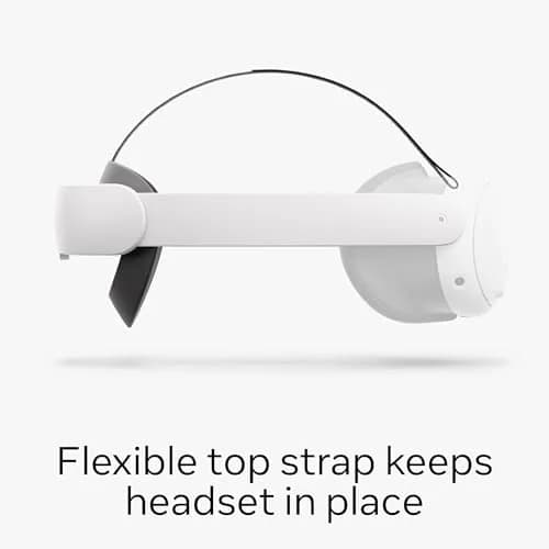 Meta Quest Elite Strap for Quest 3/3S — Premium Comfort & Weight Distribution — Adjustable, Ergonomic Fit — Reduces Pressure & Fatigue thumbnail 4