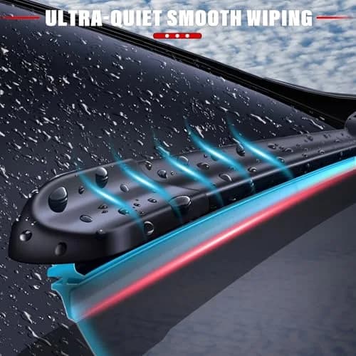 Raintok Windshield Wiper Blades Replacement for Audi Q3 2015-2024 & Q5 SQ5 2009-2024 | 24"+20" | Long-lasting, Precise Fit thumbnail 9