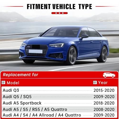 Raintok Windshield Wiper Blades Replacement for Audi Q3 2015-2024 & Q5 SQ5 2009-2024 | 24"+20" | Long-lasting, Precise Fit thumbnail 2