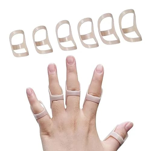 Soft Home Oval Finger Splints Size(3,4,5,6,7,8) | Support for Finger Pain & Recovery thumbnail 1
