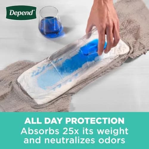 Depend Fresh Protection Men's Incontinence Underwear XL, 52 Ct | Maximum Absorbency for All-Day Comfort thumbnail 8