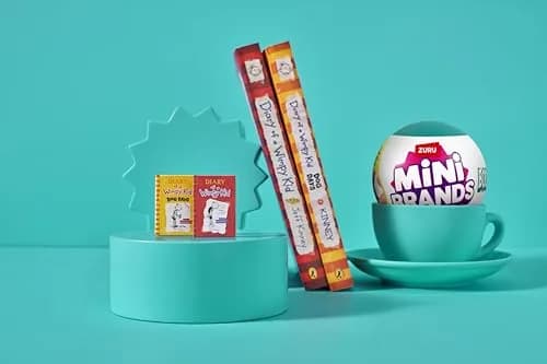Mini Brands Books Capsule by ZURU | Collectible Miniature Book Set with Real Pages (1 Pack) thumbnail 7