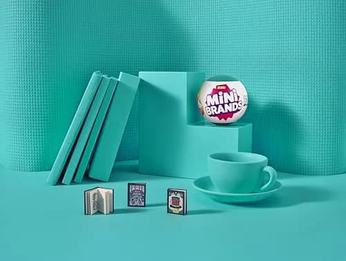 Mini Brands Books Capsule by ZURU | Collectible Miniature Book Set with Real Pages (1 Pack) thumbnail 8
