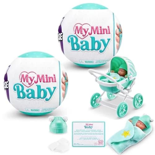 ZURU MY MINI 5 Surprise My Mini Baby Series 1 Mystery Capsule Toy | Ages 3+ thumbnail 1