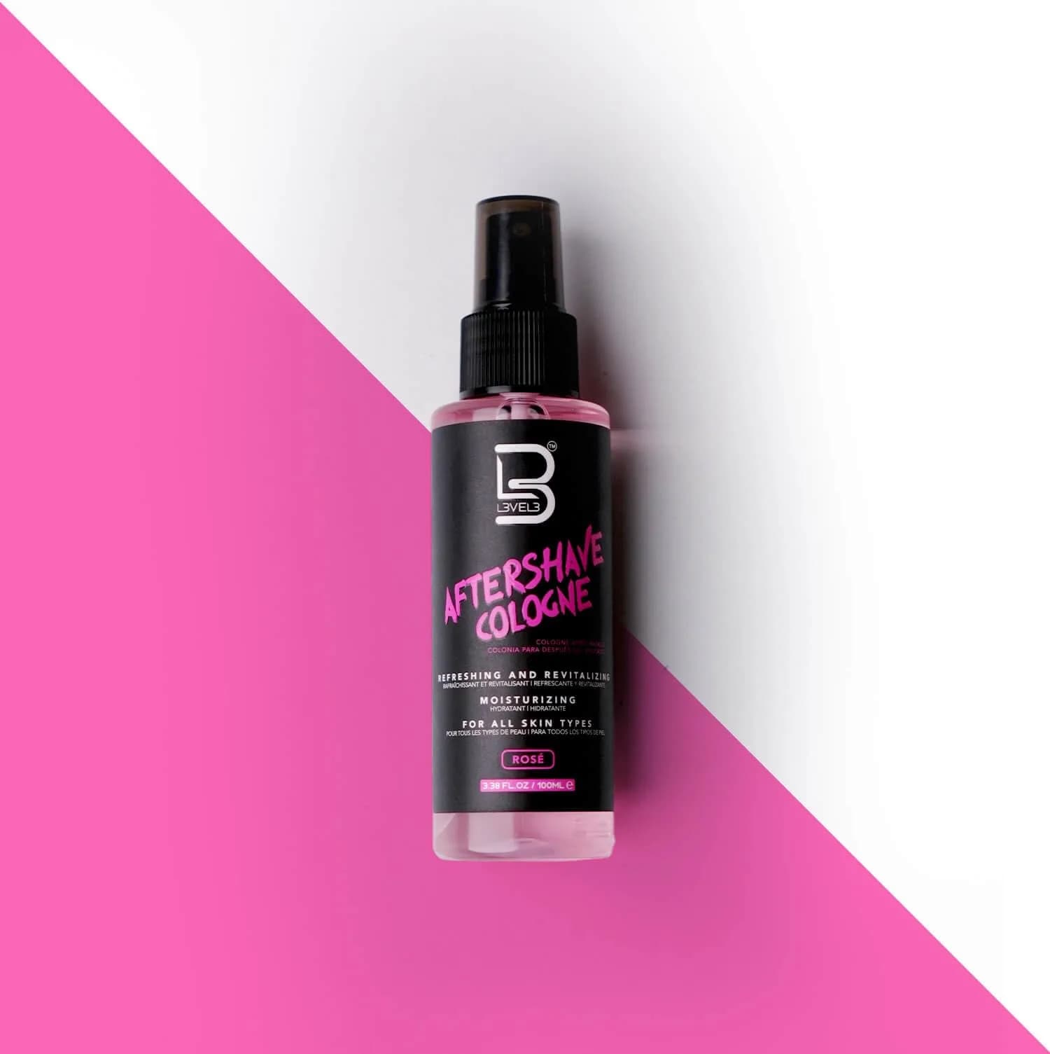L3 Level 3 After Shave Spray Cologne Rose 100ml (3.38 Fl Oz) | Soothes, Refreshes, and Protects Skin - view 5