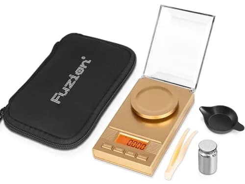 Fuzion Digital Milligram Scale 50g/0.001g, Powder Scale 6-in-1 Kit | High Precision Weighing Machine thumbnail 1