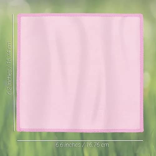 Eco-Fused Microfiber Cleaning Cloths 5 Pack 16.7 cm x 15.7 cm | Double-Sided Suede & Microfiber for Screens & Glasses thumbnail 2