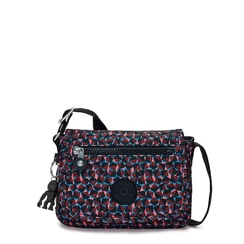 Kipling Sabian Mini Crossbody Bag in Happy Squares - Lightweight & Water-Resistant - main product image