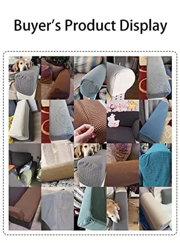 Chaexii Elastic Polyester Sofa Arm Cover 45.5-53cm | Scratch Resistant & Durable thumbnail 7
