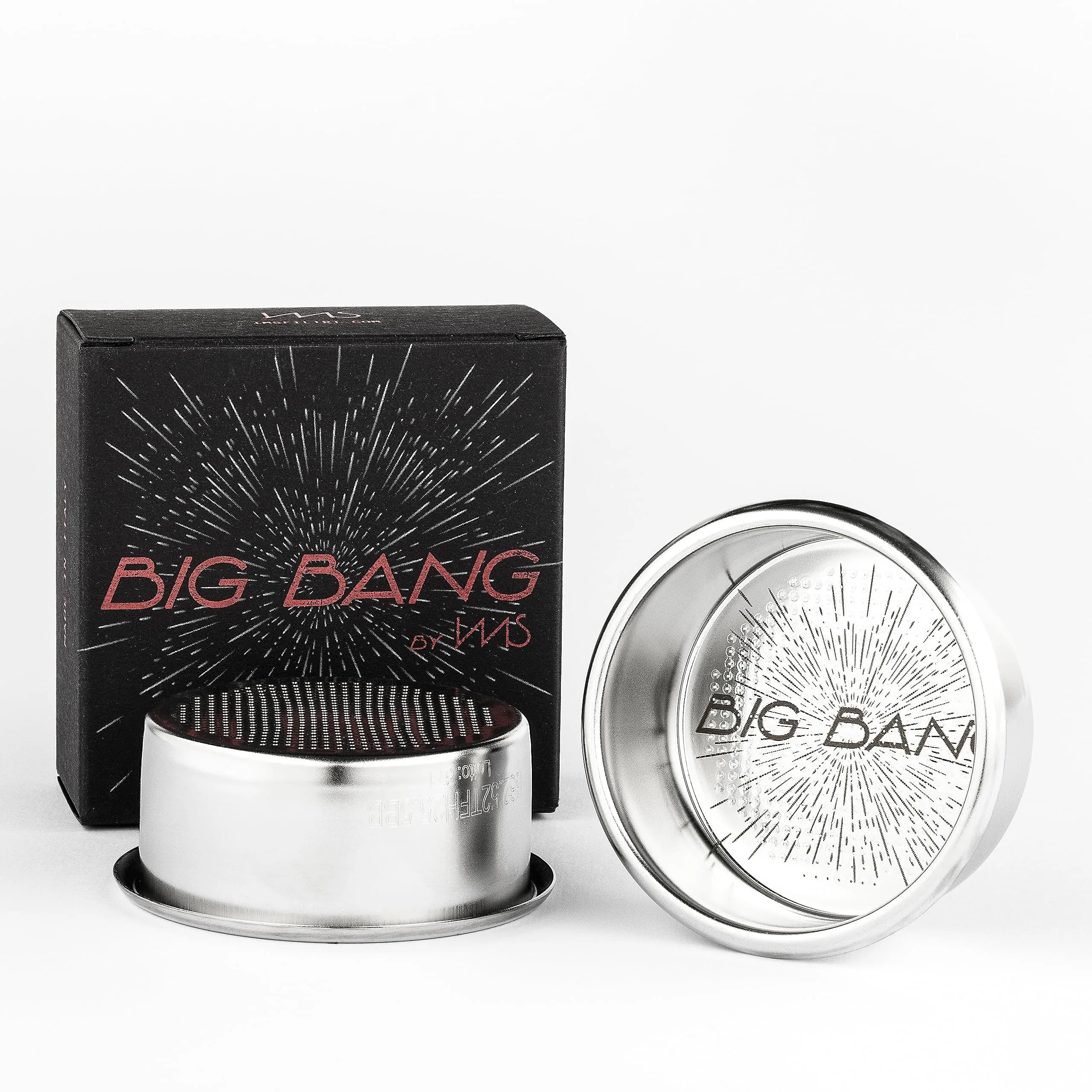 IMS Big Bang Precision Filter Basket for 58mm Portafilters, 18-20g Double Espresso (h23.5) — h25.5