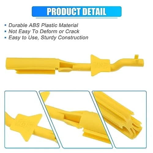 X AUTOHAUX Diesel Fuel Filler Restrictor Tool LR014047 for Land Rover | Yellow Plastic thumbnail 5