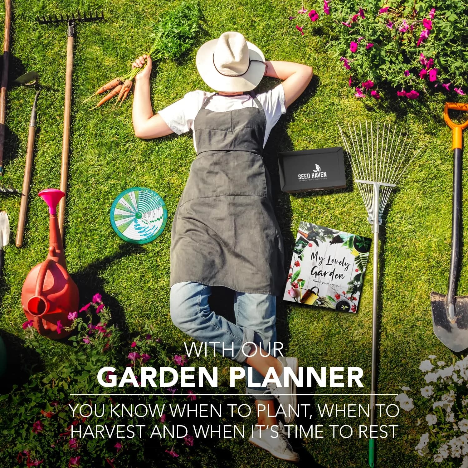 CraftSaints Garden Planner Wheel 23.7cm (9.3in) | Perpetual Plant Care Guide for Indian Gardens - view 6