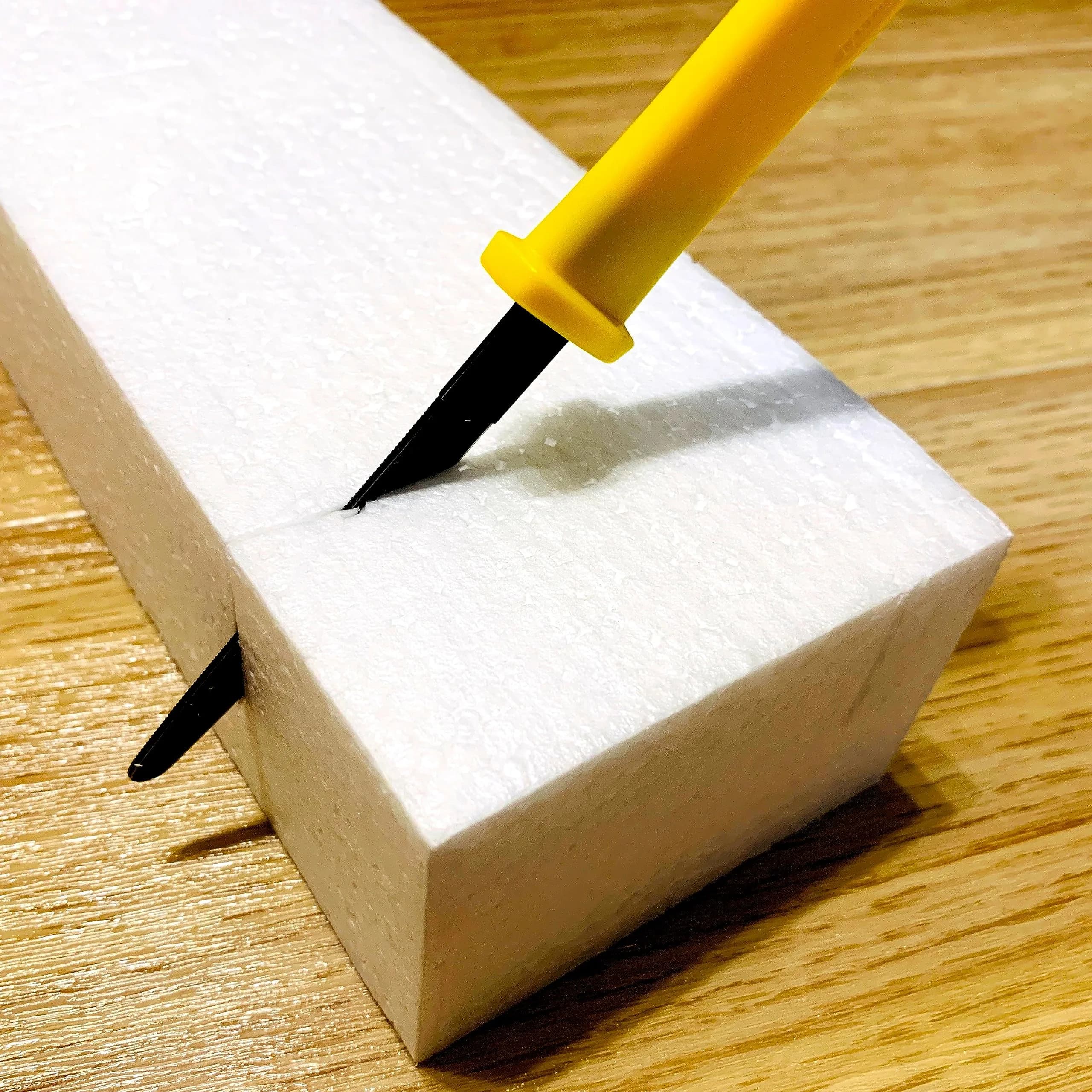 CANARY Cardboard Cutter Utility Knife 7.5" (19 cm) with Non-Stick Blade, 2-Pack | Made in Japan for Clean Box Opening - view 6