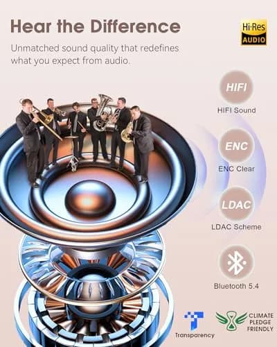 MUSICOZY Bluetooth Headband Headphones for Side Sleepers with 15-Hour Playtime | True HD Sound thumbnail 7