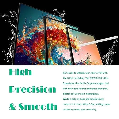 CaoXiong Galaxy Tab S9 S Pen Replacement Beige | 4096 Pressure Levels, Precise Control thumbnail 4