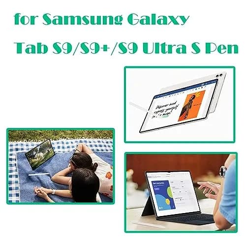 CaoXiong Galaxy Tab S9 S Pen Replacement Beige | 4096 Pressure Levels, Precise Control thumbnail 3