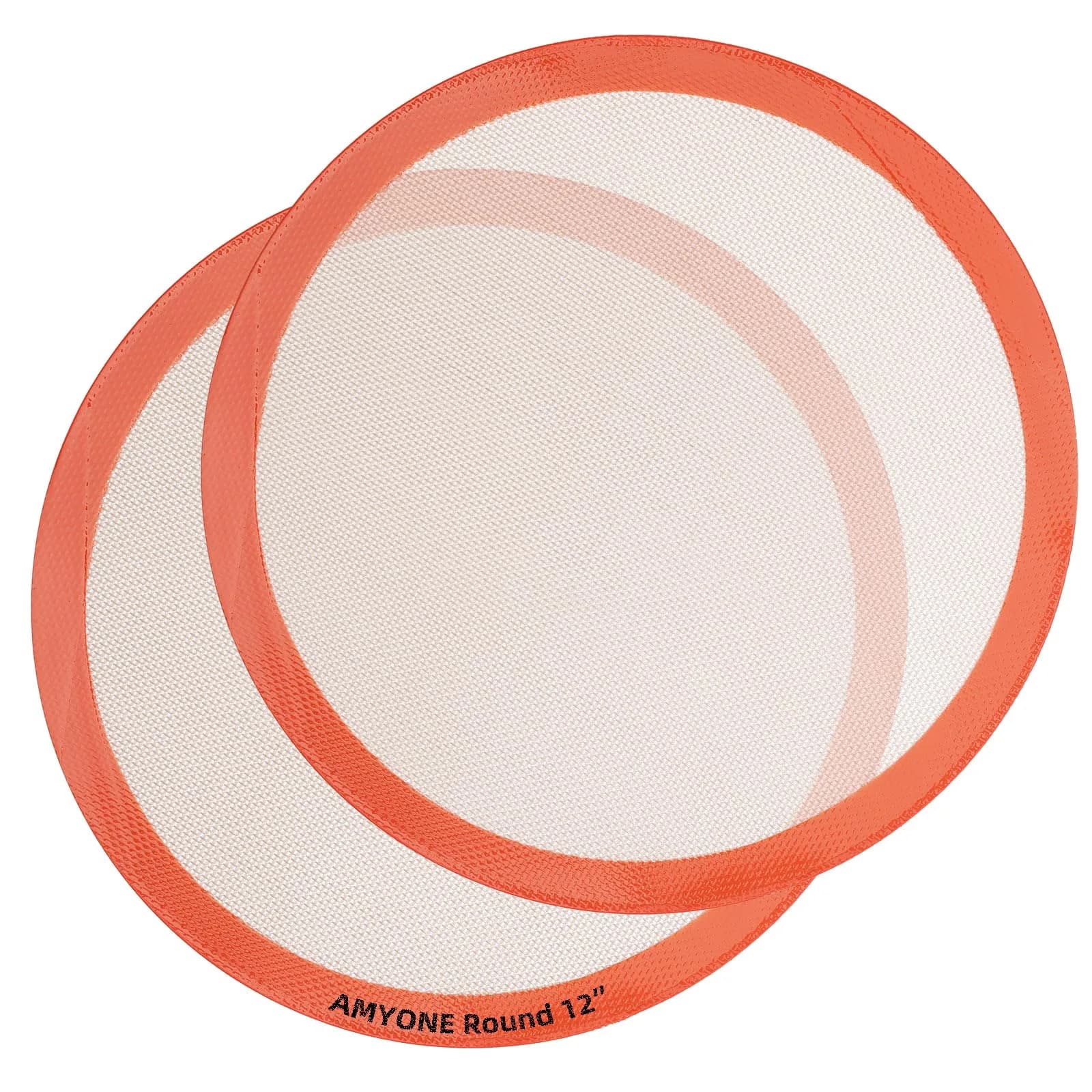 AMYONE Round Silicone Baking Mat 11.75" | Non-Stick, Food Grade, Reusable