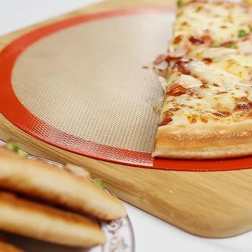 AMYONE Round Silicone Baking Mat 11.75" | Non-Stick, Food Grade, Reusable thumbnail 6