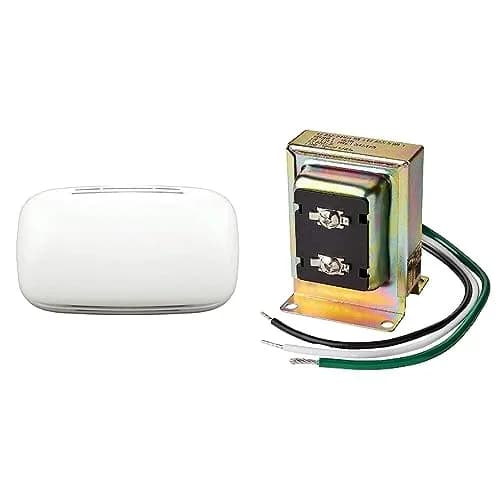 Newhouse Hardware CHM2 Door Chime & 16TR Transformer Kit | White, 16V AC Output thumbnail 1
