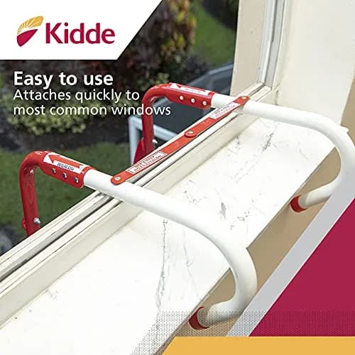 Kidde Fire Escape Ladder & Extinguisher Bundle | 13-Foot Ladder & 2x 2.5lb Extinguishers thumbnail 3