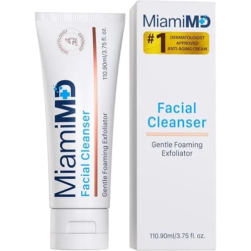 MiamiMD Face Wash 3.75oz | Hydrating & Moisturizing Facial Cleanser for All Skin Types thumbnail 1