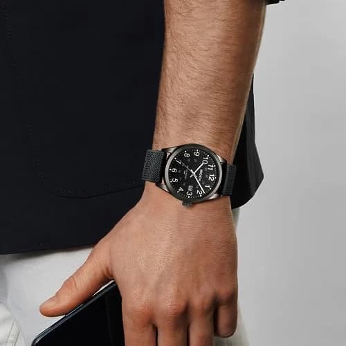 LN LENQIN Analog Quartz Sports Watch 40mm (1.57 inch) | Military Style with Luminous Dial thumbnail 6