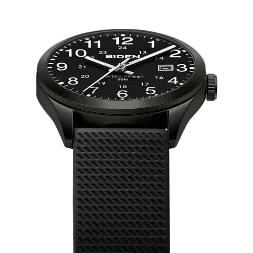 LN LENQIN Analog Quartz Sports Watch 40mm (1.57 inch) | Military Style with Luminous Dial thumbnail 3